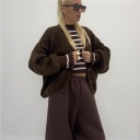 cardigan con bottoni flash